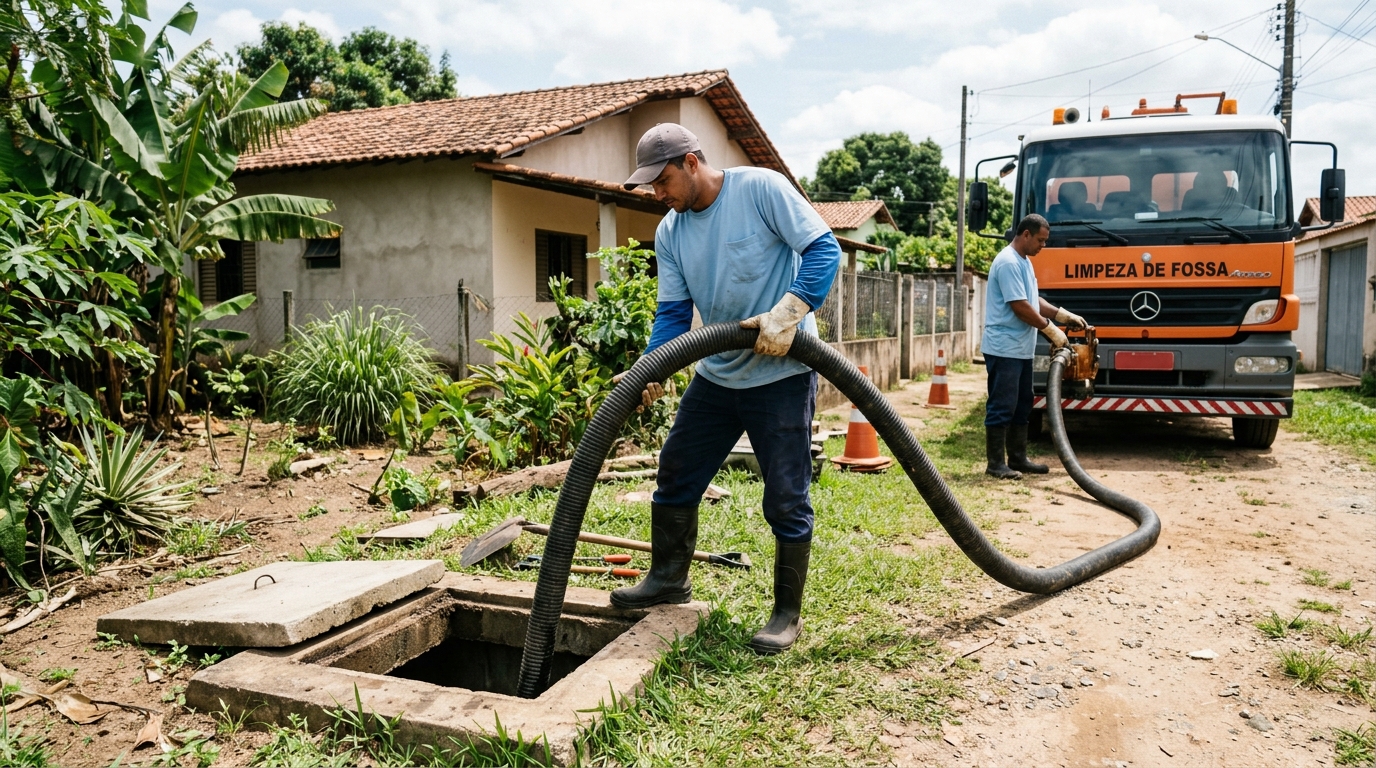 Desentupimento de Fossa em São Bernardo do Campo‑SP
