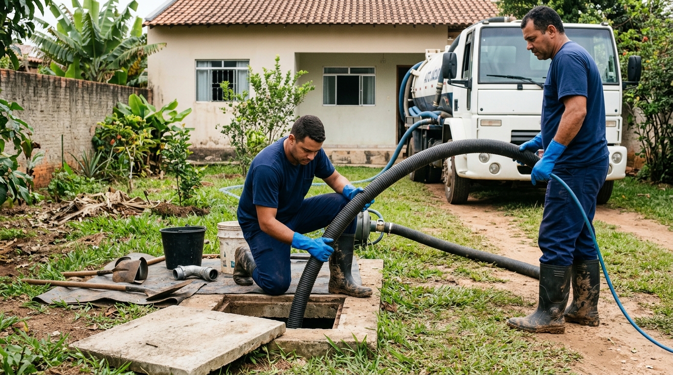 Sucção de Fossa em São Bernardo do Campo‑SP